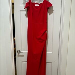 Chiara Boni La Petite Robe red evening dress